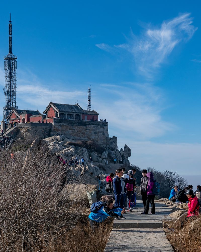 Jade Emperor Peak on Mount Tai, Shandong
